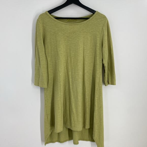 Cut Loose Linen Cotton Top Women’s Medium Lagenlook Boho Indie Casual Beach 808 - Picture 1 of 8